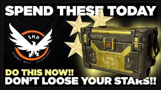 SPEND THESE TODAY ~ DONT LOOSE YOUR STARS | Event Tips | The Division 2