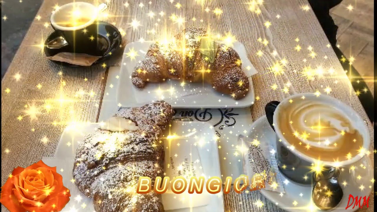 Buongiorno   caffè e cornetto