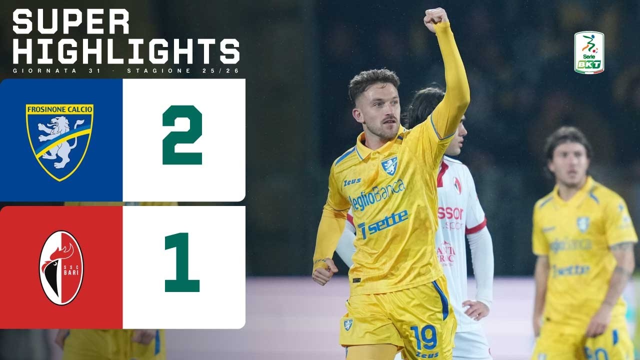 Frosinone vs Bari Highlights