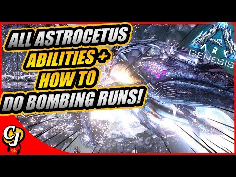HOW TO CARPET BOMB WITH THE SPACE WHALE + ALL OF HIS ABILITIES!! || ARK GENESIS!