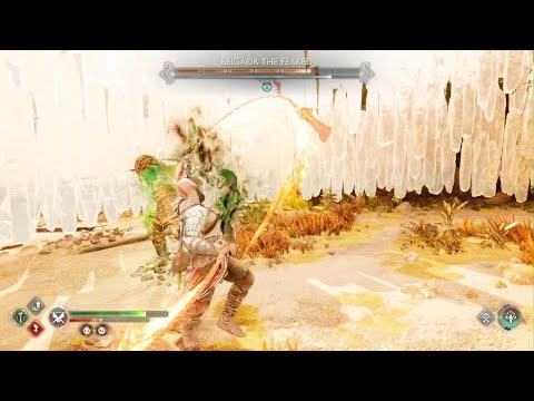 How to beat Beigadr the feared (God of war Ragnarök), with radiance Armour!🔥🔥