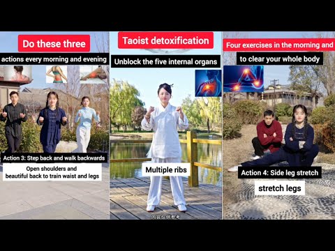 Simple and Easy Taichi Exercises || Chinese Culture || Tai Chi Waner || Every Morning  and Evening