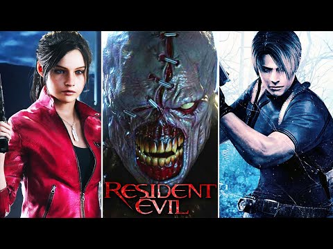Resident Evil 1 - 8 Games Collection All Cutscenes (Game Movies) HD