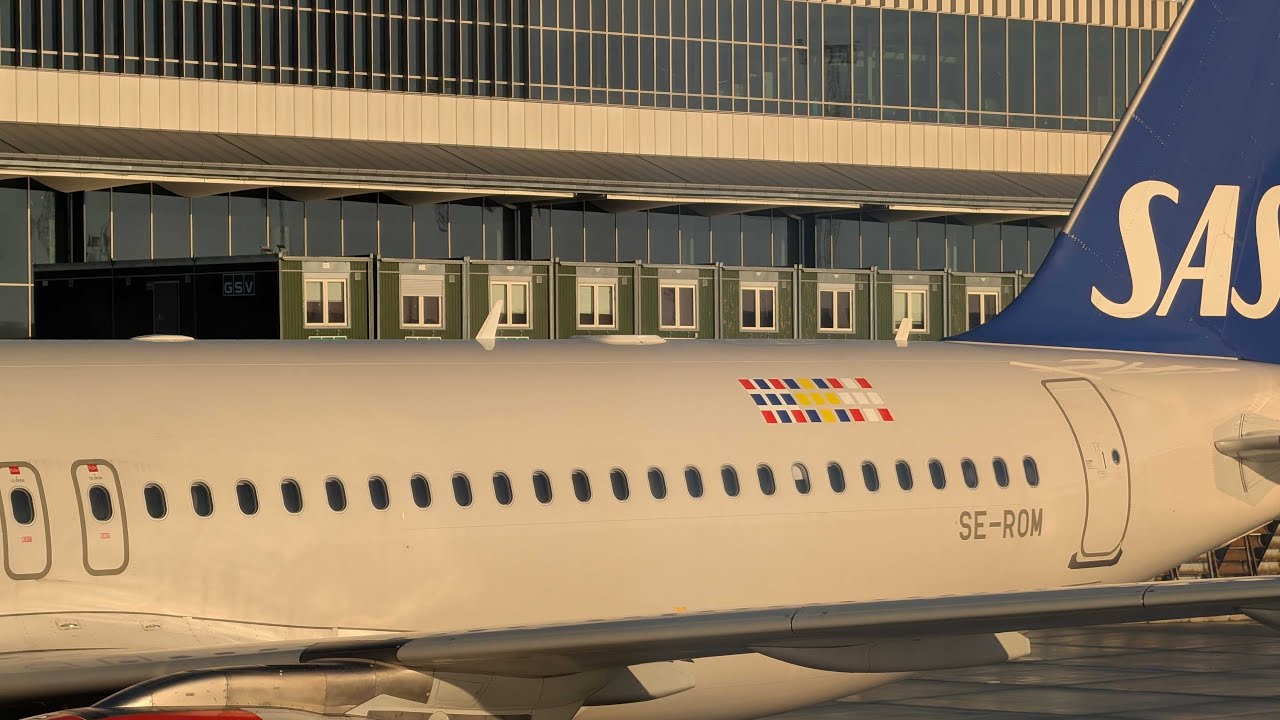 Live streaming from the first SAS Starlink flight