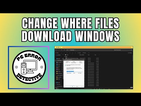 How to Change Where Files Download Windows 11 - Full Tutorial {2025}