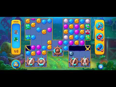 Fishdom level 9480 no boosters フィッシュダム ノーマル