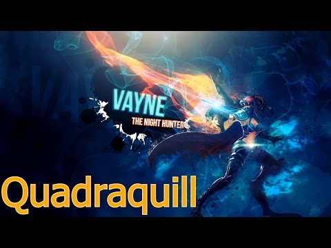 Quadra kill de vayne :LoL :)