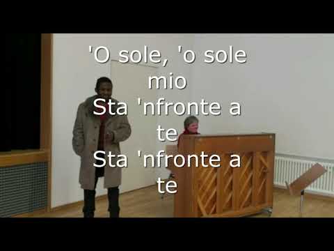 O sole mio, author: Eduardo di Capua with lyrics by the Neapolitan poet Giovanni Capurro