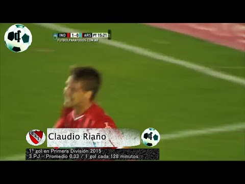 Gol Claudio Riaño - Independiente 2 Vs Arsenal 0 - Primera División 2015