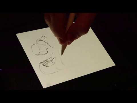 Painters Palace live drawing at Szimpla