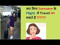 No last name in passport|book flight  ticket without surname|book a flight ticket without last name|