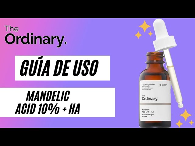 Vídeo relacionado con The Ordinary Mandelic Acid 10% + HA, Sérum Exfoliante con Ácido Mandélico y Ácido Hialurónico, Sérum exfoliante suave para una piel clara e hidratada, 30 ml