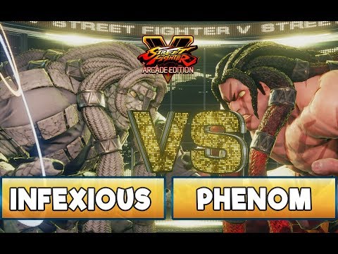 INFEXIOUS vs PHENOM - Who has the best Necalli? Street Fighter V Arcade Edition Season 3.5