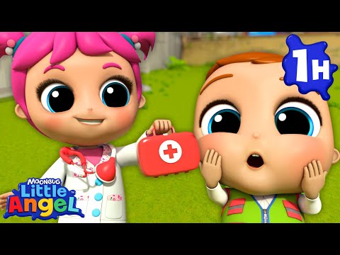 Don't Be Afraid, Doctor is Here To Help! |  Little Angel👼| Kids Songs & Nursery Rhymes | Be Brave!
