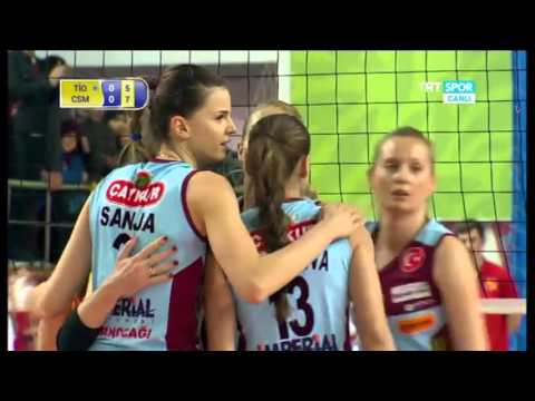 2016 CEV CHALLENGE CUP FINAL 2nd LEG [TRABZON İDMANOCAĞI (1 - 3) C.S.M. BUCHAREST]