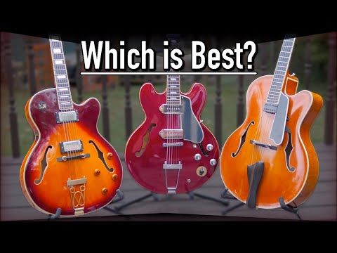 3 Types of Archtop Jazz Guitars You Need To Know