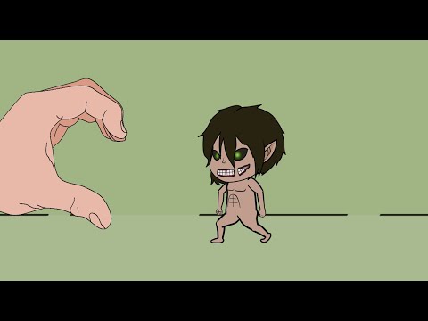 Finger Hearts Chibi Titan - Attack On Titan Fan Animation