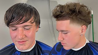 CRAZY HAIRCUT TRANSFORMATION 😳💈