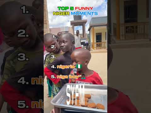 TOP 5 FUNNY NIGER MOMENTS #cringe #syfm #sybau #top5