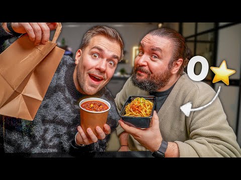 Wir bestellen bei 0⭐️-Restaurants ???? (wer findet das bessere?)