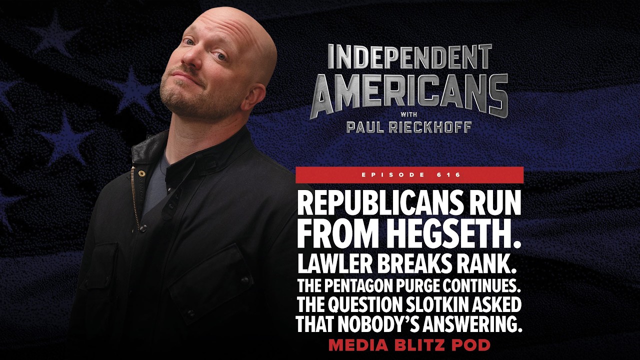 Republicans run from Hegseth. Lawler breaks rank. The Pentagon purge continues. Media Blitz Pod