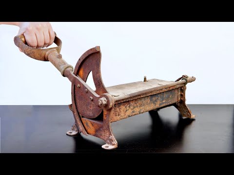 Rusty Leaf Slicer Restoration