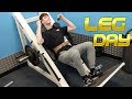15 Year Old Bodybuilder | Leg Day