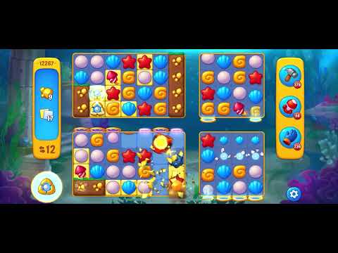 Fishdom level 12267 no boosters フィッシュダム ノーマル