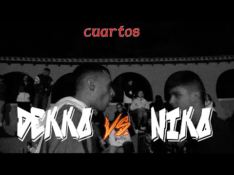 DEKKO vs NIKO - Cuartos LIONS BATTLE VII (Royal Rap Cr x Triple S Manza)