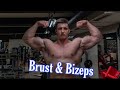 Brust & Bizeps trainieren mit Joshua | Jugend Deutscher Meister im Bodybuilding