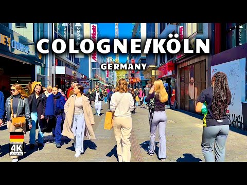 Cologne Walking Tour | Explore Köln, Germany in 4K HDR