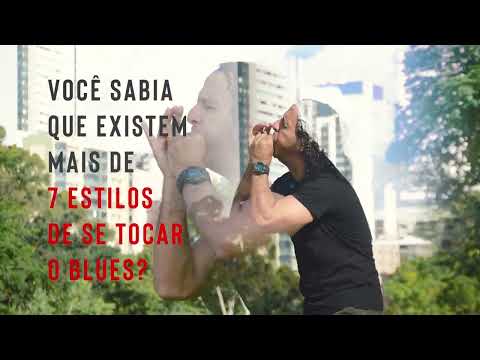 Como aprender a tocar Gaita com 7 estilos do Blues - Engels Espíritos