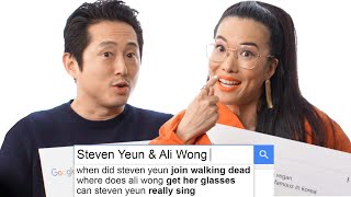 Steven Yeun & Ali Wong Answer the Web's Most Searched Questions | WIRED