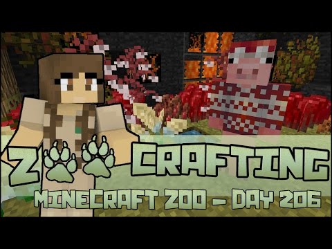 Blazing Chickens & Nether Gardens! 🐘 Zoo Crafting: Season 2 - Episode #206