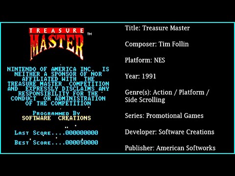 Treasure Master (NES) [Soundtrack in FULL HD & 320 KBPS]