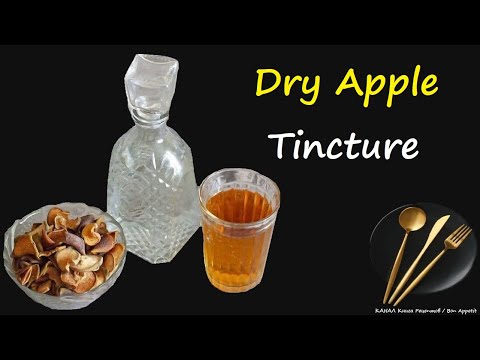 Dried Apple Tincture / Book of recipes / Bon Appetit