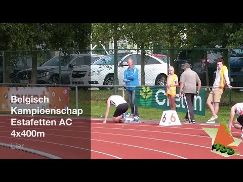 BK Estafetten Lier - 4x400m - Camille, Stijn, Arne & Daan