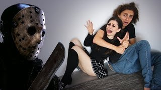 TRY NOT TO GET SCARED CHALLENGE - COUPLE EDITION  (Friday the 13th)