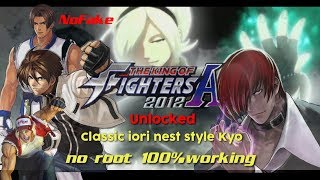 The king of fighters A 2012 classic iori and nest style kyo unlocked no root