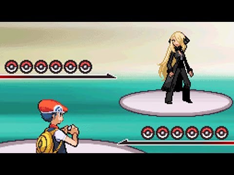 5th Elite Four Battle vs Champion Cynthia [Pokemon Diamond]