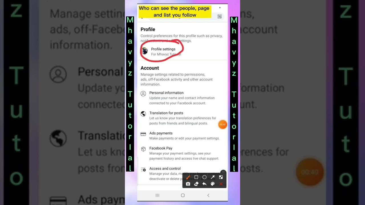 Who can see the people and page you follow #short ＃facebookfollow ＃facebooktags ＃facebookpage＃page