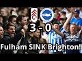 FULHAM SMASH BRIGHTON | Fulham 3-0 Brighton | MATCHDAY VLOG FULHAM VS BRIGHTON | CRAVEN COTTAGE VLOG