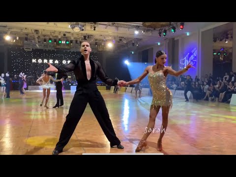 Troels Bager & Ina Jeliazkov | chachacha | Korea Open Final  2024 Asain Tour