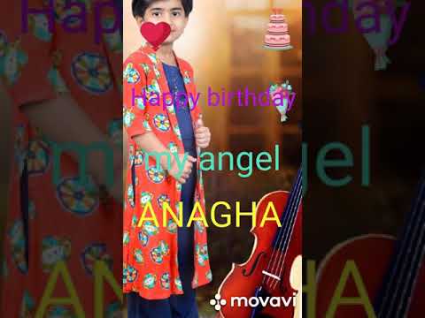 My angel anagha's 7th birthday