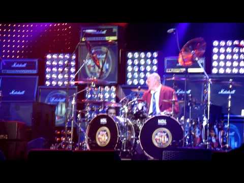 Al Murray Playing Drums - Marshall's 50 Years of Loud Live - 22/09/12
