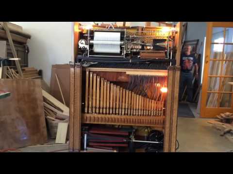 Cremona Style 10 Orchestrion plays "Haunting Blues" and "The Navy Blues"