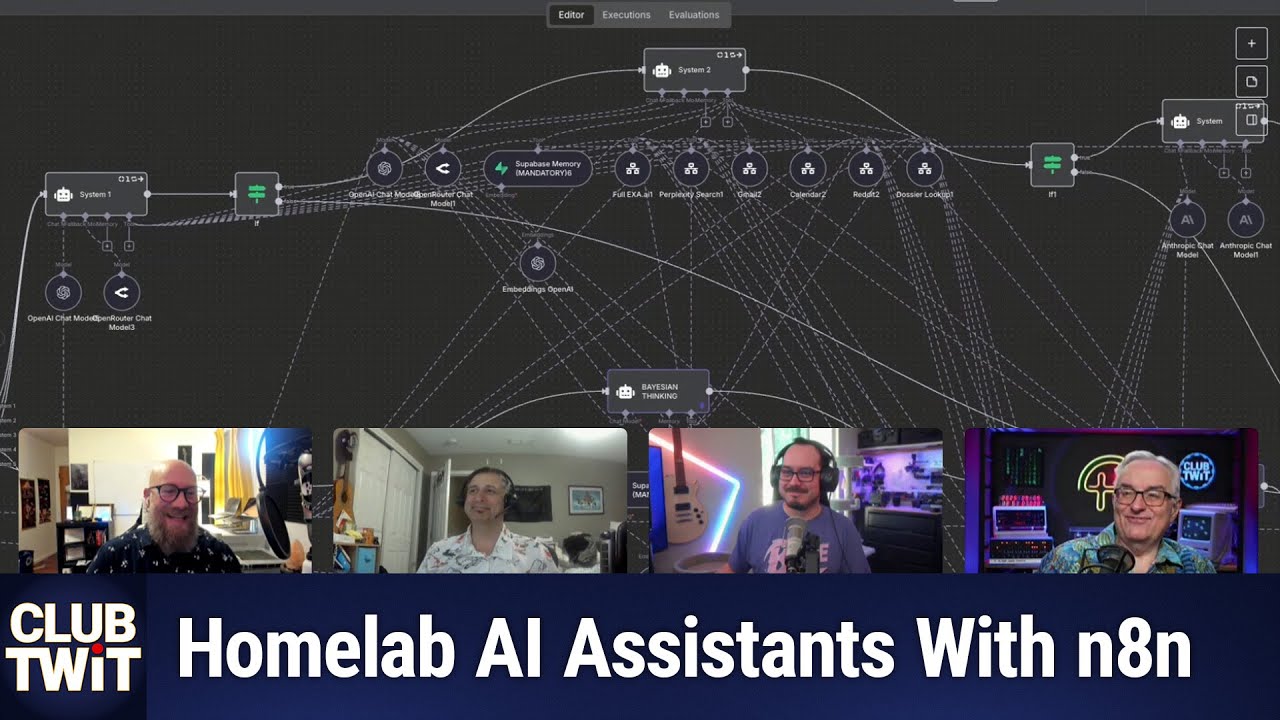 Club TWiT: AI User Group #7 - n8n Automation Deep Dive