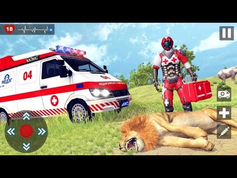 Animals Rescue Game Doctor Robot 3D - Android Gameplay FullHD