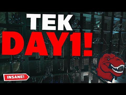 Wiping Carno Cave Day 1 On A Capped Server - ARK PVP