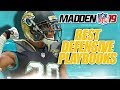 Madden 19 BEST Defensive Playbooks & Plays